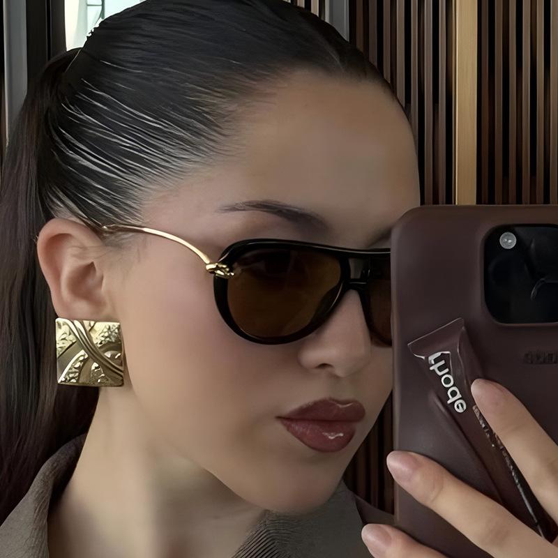 Ladies Sunglasses, Fashion Knot Double Beam Sunglasses
