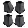 Pack of 4 Multipurpose 6Inch Bed Risers Furniture Lift Support Convenient Accessory for Sofa Table Chair Desk Use