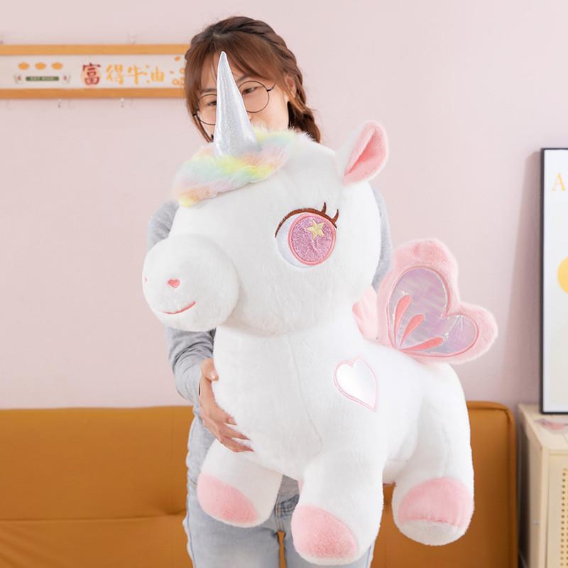 Unicorn Plush Toy With Soft Pp Cotton Filling For Kids Children Gift And Comfort