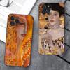 Gustav Klimt Portraits Phone Case For IPhone 16 15 14 13 12 Mini 11 Pro XS Max X XR SE 6 7 8 Plus Soft Silicone Cover