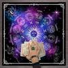 Tarot Card Tablecloth 12 Constellations Divinations Cards Table Cloth Tapestry
