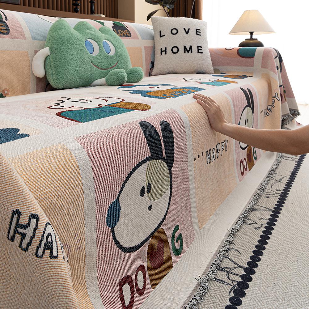 

Универсальный чехол на диван из шенилла нового стиля 2025 года - Универсальное одеяло на все четыре сезона для детских диванов 180*130CM