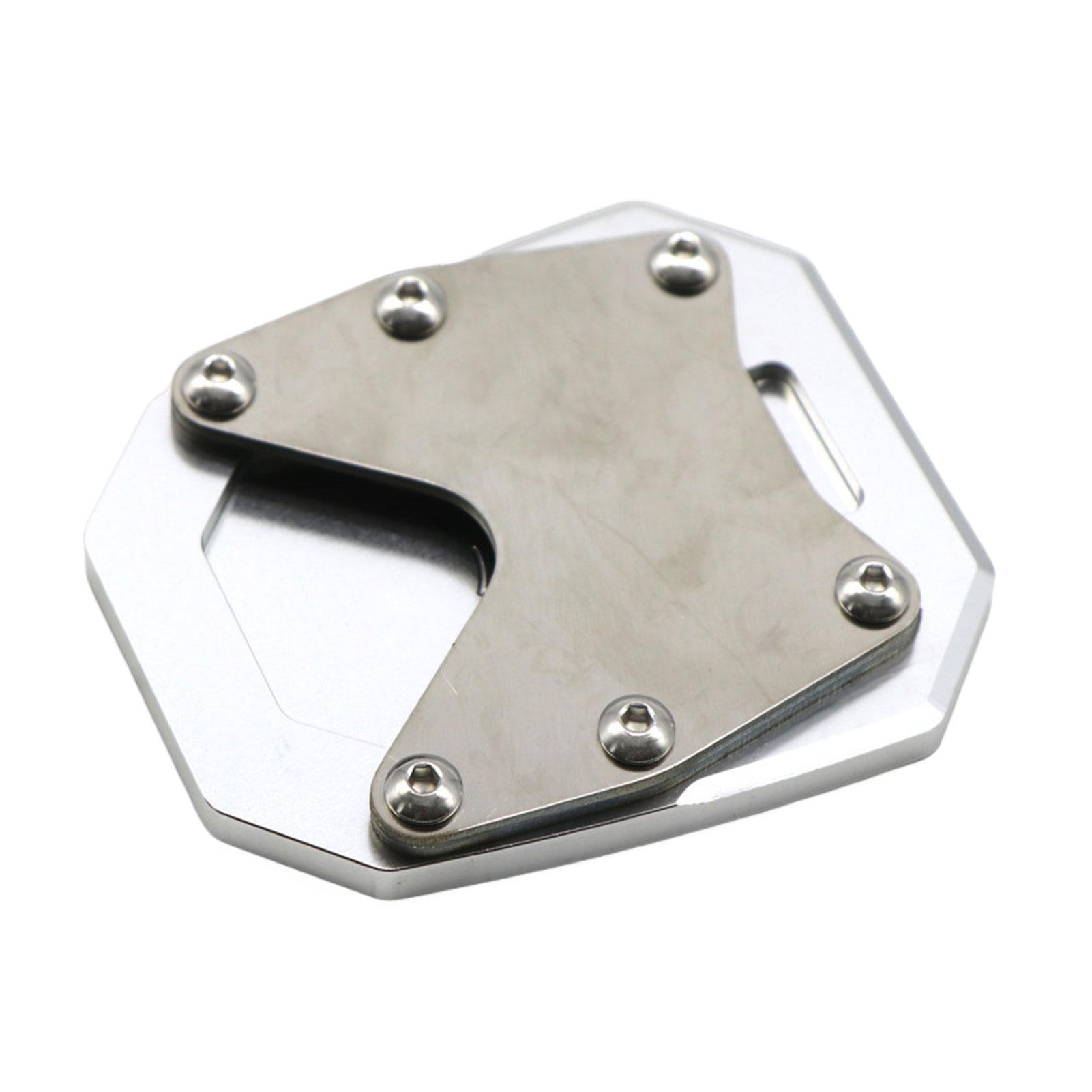 

Motorcycle Valve Cap Kickstand Enlarger Side Stand Extension For CRF1100L Africa Twin 2020-2025 Motorcycle Standing Support серебряный
