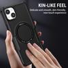 For iPhone 15 Plus Magnetic Phone Case PC+TPU Shock Absorbing Cover Compatible with Magsafe