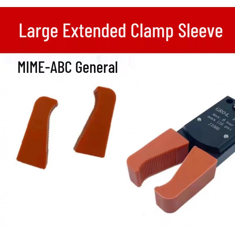 Silicone Buckle Protection Sleeve - Pneumatic Mini Gripper for Robotic Arm