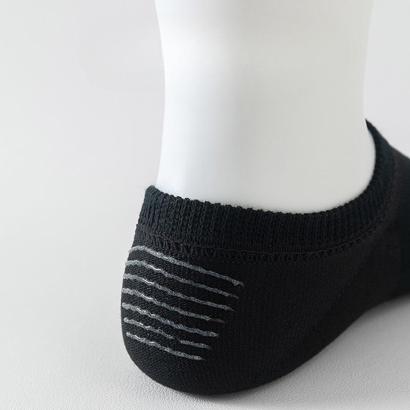 Summer Boat Socks for Women, Pure Cotton Invisible Socks, Thin Anti-slip, Non-dropping Heel, Boneless, Antibacterial and Deodorizing Socks