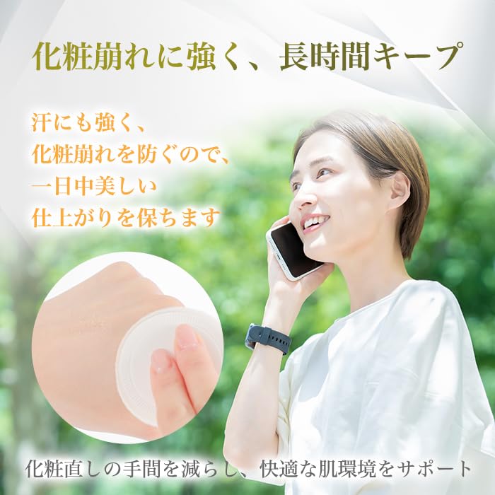 Ginza Marukan White Suppin Power Loose Face Powder Fine Creates Clear Blurs Foundation (1 pc) - Cosmetic, Particles, Compact, Portable, Skin,