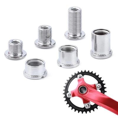5Pcs Bolts Chainring Screws Bicycle Bike Part Tool Repair Road Bike Silver Single/Double/Triple Carbon Steel