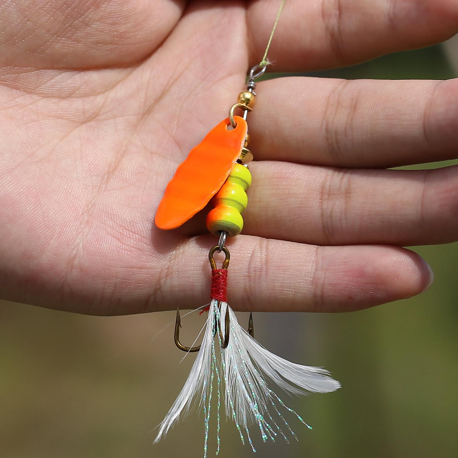 

Рыболовная приманка, спиннер, рыболовные приманки, приманки, кривошип, искусственная приманка, рыболовные снасти, аксессуары, приманка 1pcs оранжевый/жёлтый