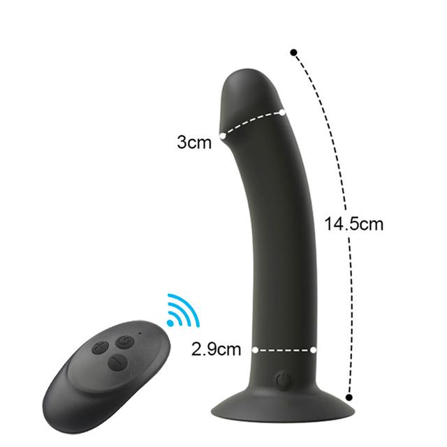 Anal Plug Prostate Massager Sex Products Wireless Remote Vaginal Stimulator With Sucker Silicone Dildo Sex Toys for Man Woman