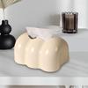 Ceramic Tissue Cover Desktop Ornaments Storage Boxes for Hotel Kitchen Household