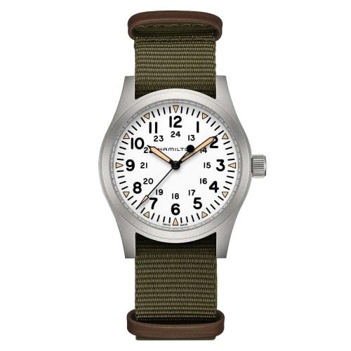 Hamilton Khaki Field Mechanical Hand-Winding Men's Watch H69529913 (Officially Imported) with Official Warranty