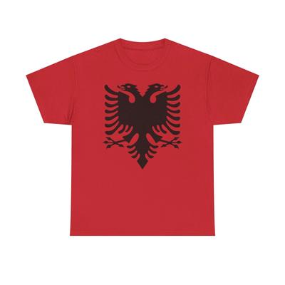 Copy of Albania Flag Logo Unisex Heavy Cotton Tee