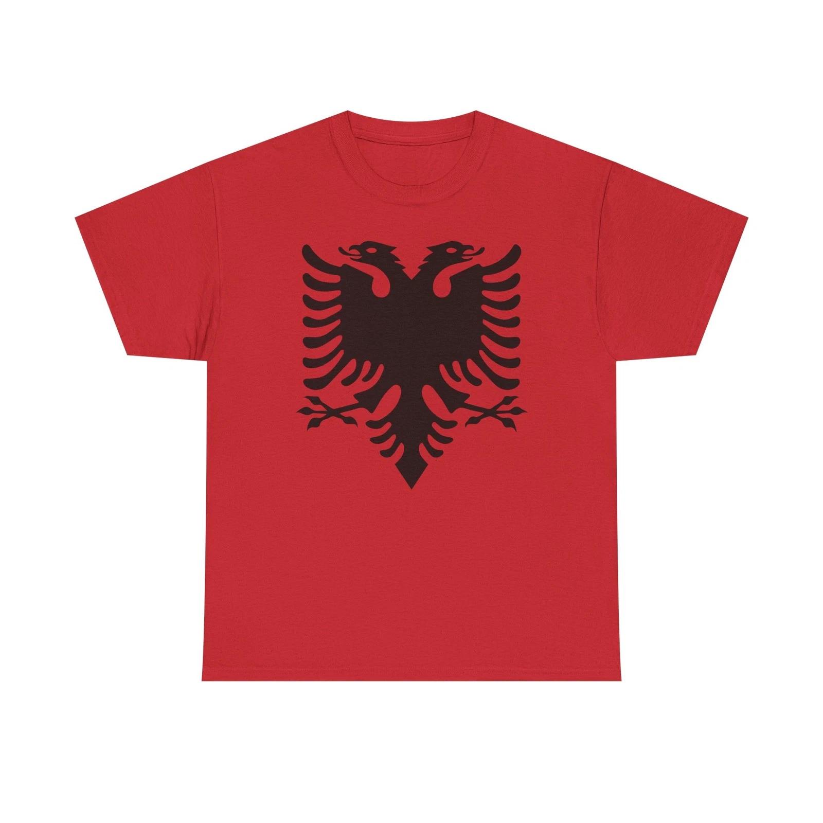 Copy of Albania Flag Logo Unisex Heavy Cotton Tee 2XL