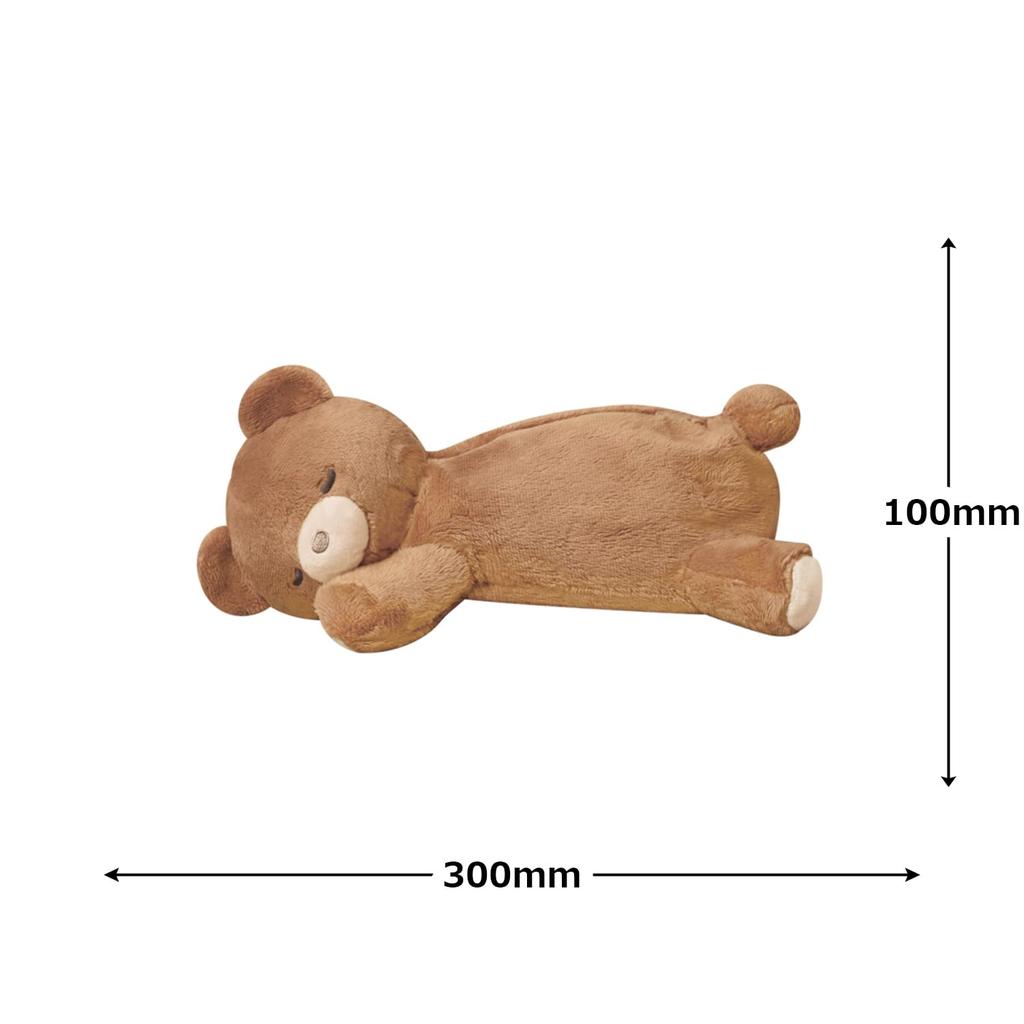 [Kamiojapan] Kamio Japan Pen Case, Nap Plush Pen Pouch 223593 Theo the Bear