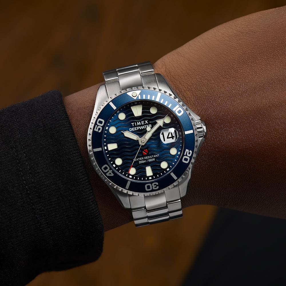 [Timex] Deepwater Meridian 200 Diving Watch 44mm TW2W81900