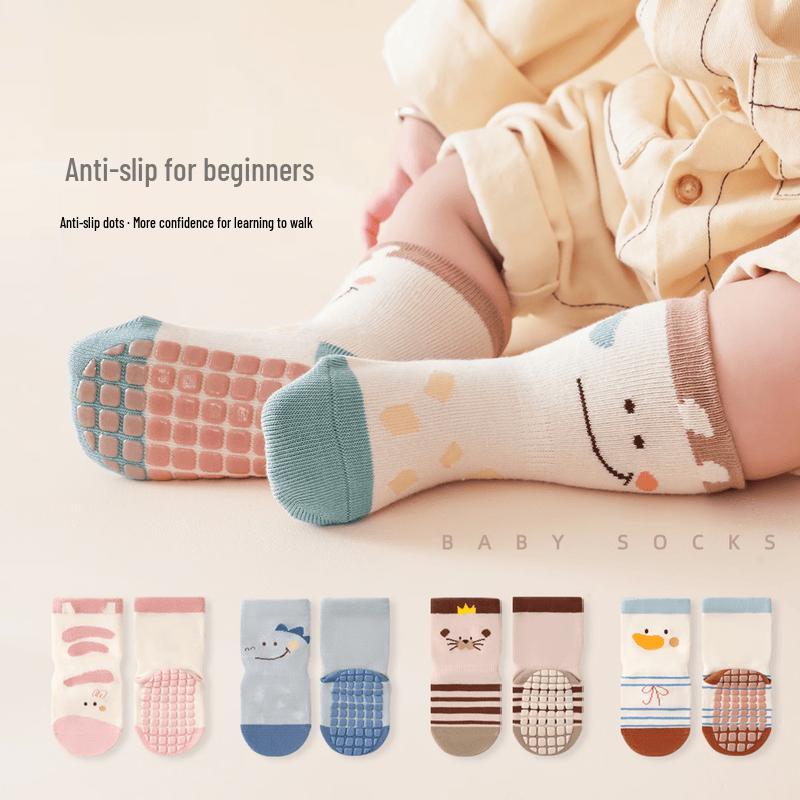 

Minliu Infant Anti-Slip Walker Socks M (1-3 Years, 11-13cm Foot)