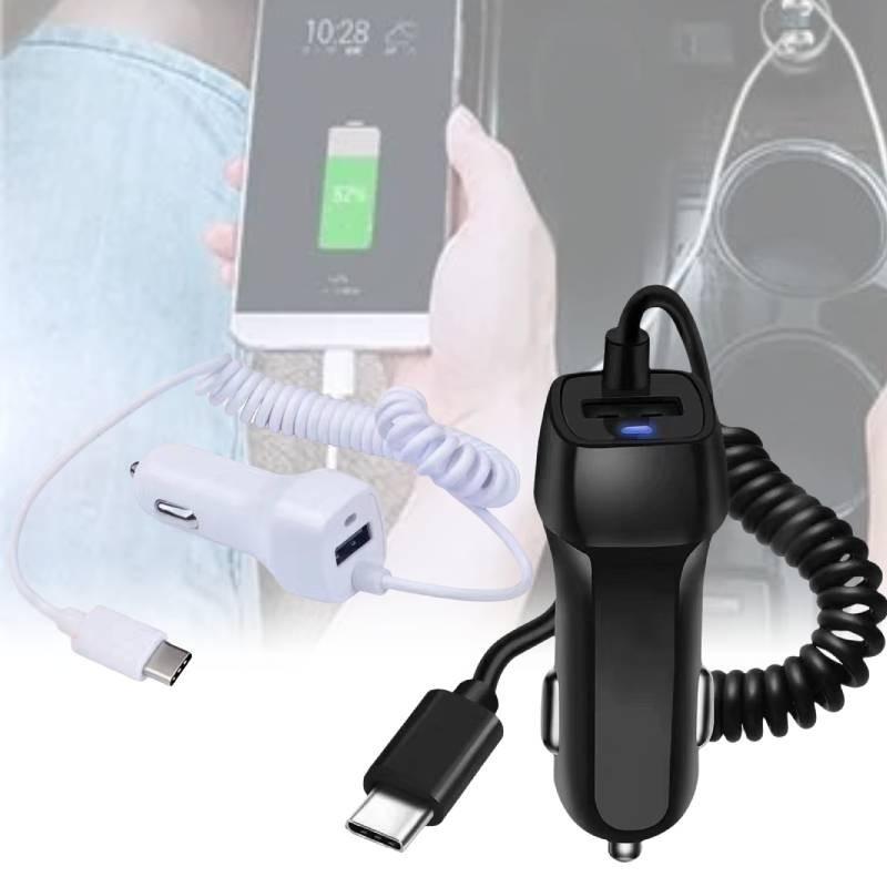 Galaxy For Samsung S20 Car Charger Cigarette Lighter Built In Usb Type C Port