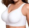 Seamless Push-Up Bra: Wireless, Comfortable, Plus Size Support for Large Busts