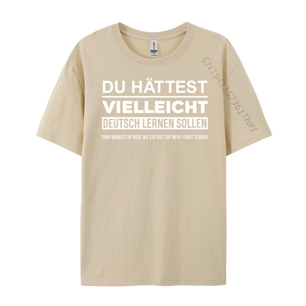 Maybe You Should Have Learned German Funny Germany Deutsch Luxury Designer Men Cheap