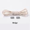 Elastic Laces Sneakers Round Shoelaces Without Ties Rubber No Tie Shoe Laces Shoes Kids Adult Quick Shoe Lace Rubber Bands