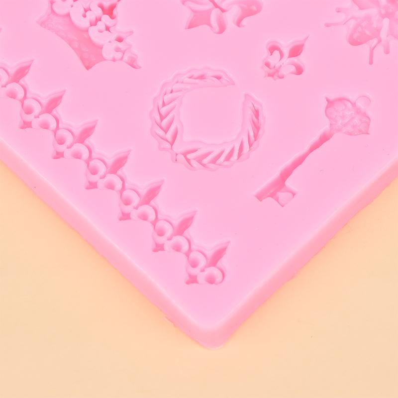 Dragonfly Crown Key Po Frame Shaped Silicone Mold Diy Lace Scroll Po Frame Silicone Candy Cake Border Decoration Mold