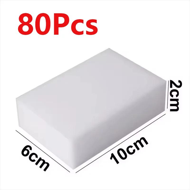 50/100 melamine foam scrubber for magic cleaning sponge, kitchen, bathroom, detergent, tableware, household cleaning tools