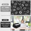 4PCS/3PCS/2PCS CD Storage Boxes Solutions Nonwoven Fabric CD Organizer Case Stackable DVD Case Holder Organizer 36x16x14cm