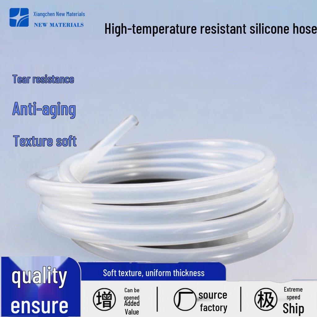 

High-Quality Transparent Silicone Hose - Heat & Wear Resistant, Odorless, Flexible, Food Grade. 2*4 mm