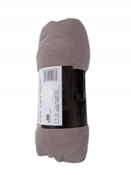 Jersey Fitted Sheet, Cotton, 90X200, Ash Gray