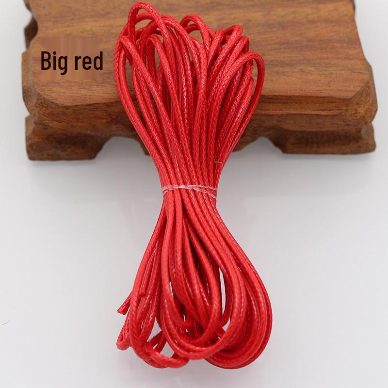 Korean Wax Cord for DIY Jewelry: 2.0MM Snake Pattern Leather Rope for Bracelet & Necklace Weaving