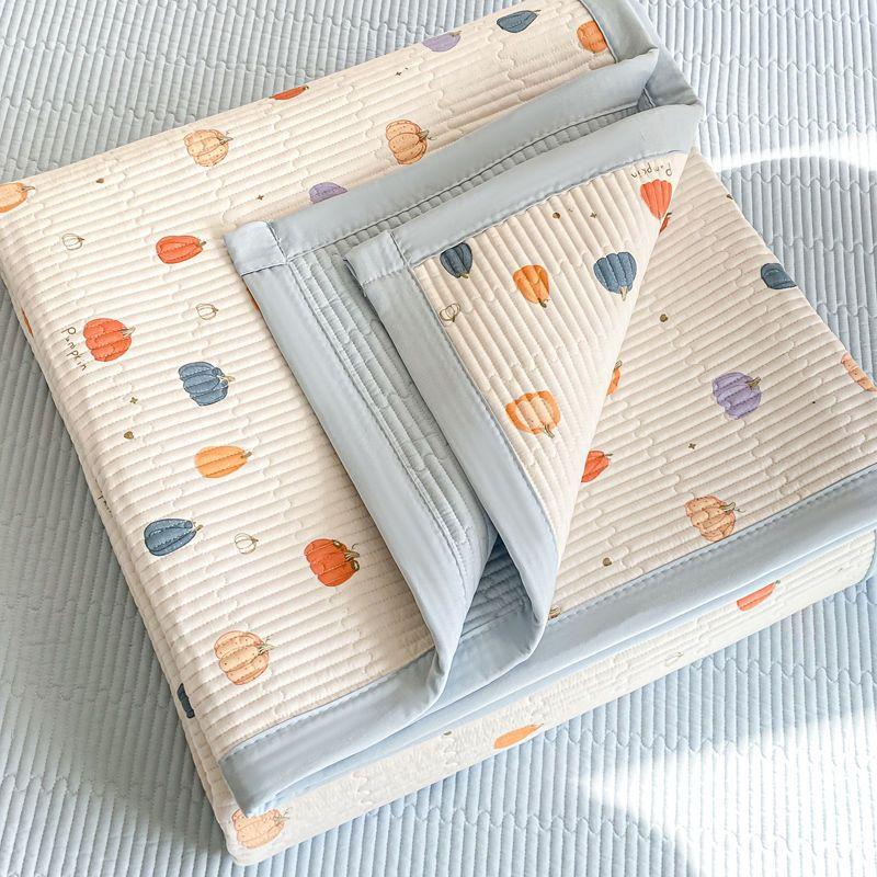 Doppellagiges Garn Gewaschene Baumwolle Bettdecke Beidseitig verwendbare Tatami-Matratze Baumwoll-Bettlaken Matratze