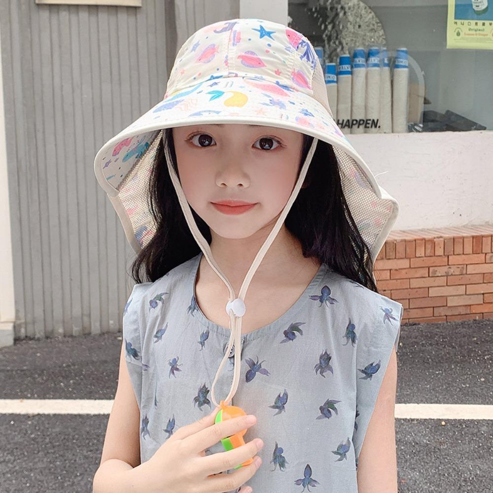 Sun Protection Children s Sunshade Hat Breathable Sun Hat New Children Hats Summer 5