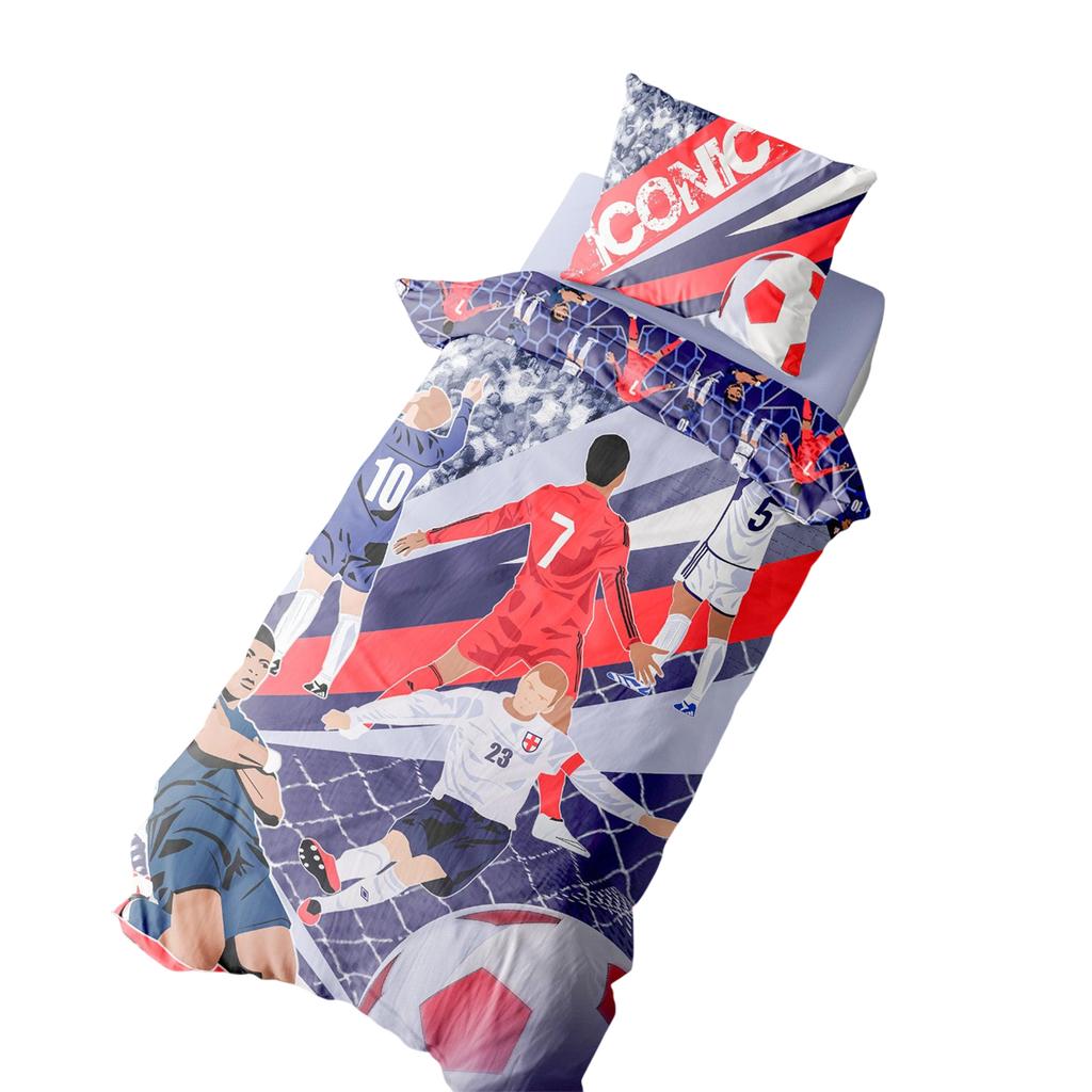 K Collection Its Coming Home Iconic Panel Duvet Set