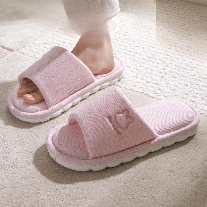 

New Cotton Shoes, Indoor Anti-slip and Warm Thick-soled Woolen Slippers Fits 35-36