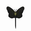 Butterfly Garden Decor with Solar Light Outdoor Ground Stake Automatic for