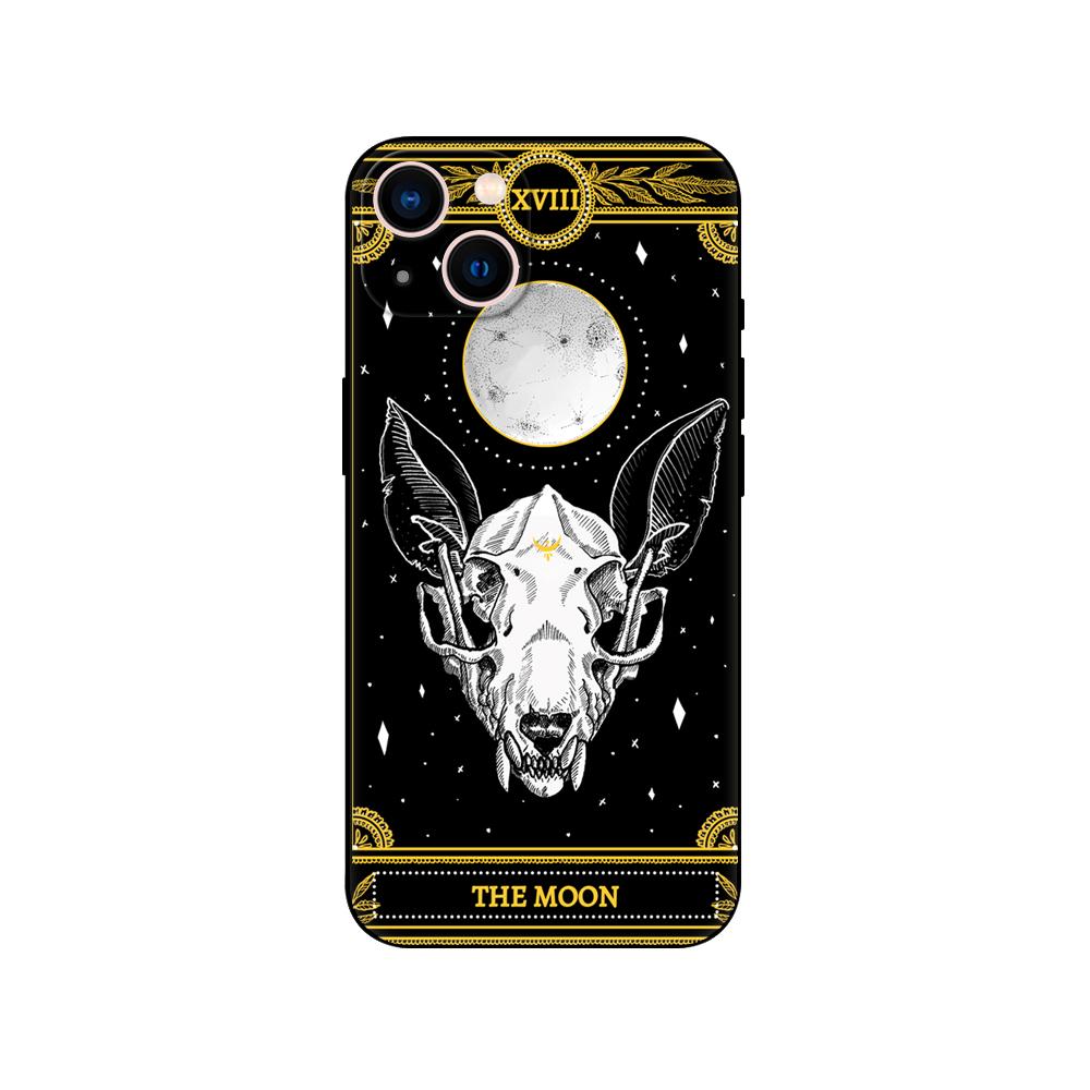 Death Tarot phone case for iphone 5 5s 2020se 6 6s 7 8 plus x 10 XR XS 11 12 13 mini pro MAX black tpu back cover