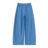 Women Curved Wide Leg Sweatpants Loose Straight Casual Pants Autumn Winter Slimming