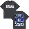 Singer Aitana Cotton Men's Shirt Oversized Cuarto Graphics Summer Women's Y2k Hip Hop Streetwear Tshirt
