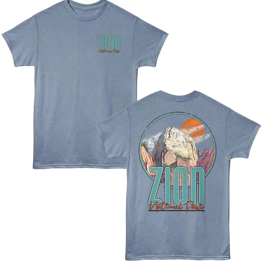 Zion Sunset Cliff Men s T-Shirt M