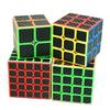 MFJS Moyu Carbon Fiber Sticker Magic Cube 2x2 3x3 4x4 5x5 Positive Pyrimid Megaminx Cubo Magico Children Kids Gift Toy St Practical Use