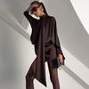 2026 Summer Satin Dress Women Blouse Dress Long Sleeve Casual Lace Up Party Mini Dress For Party Ladies Sexy Short Vestidos