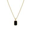 Simple Pendant Necklace Titanium Steel Choker Fashion Gold Necklace  Women