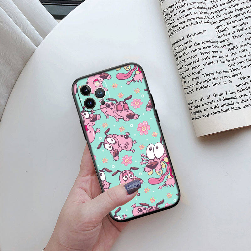 IR5 Courage Cowardly Dog Phone Case for Xiaomi Poco F7 M7 X7 C75 C71 C51 C50 C55 C65 C40 F6 F5 X6 X4 X3 X2 M6 M5 M4 M3 M2 F3 F2 F1 Pro