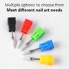 Ceramic Milling Cutter Nail Drill Bit Electric Manicure Pedicure Mill Bits Machine Files Nail Art Tools Equipment