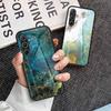 Funda de Cristal Templado Marmoleada para Teléfono Samsung Galaxy A15 A17 A56 S25 S23 A26 A36 A16 A25 A32 A52 A14 A34 A54 A24 A13 A73 A53 A33 A23 A35 A55 5G