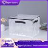 In-Stock Large Capacity Clear Woven Travel & Clothing Storage Organizer Bag
