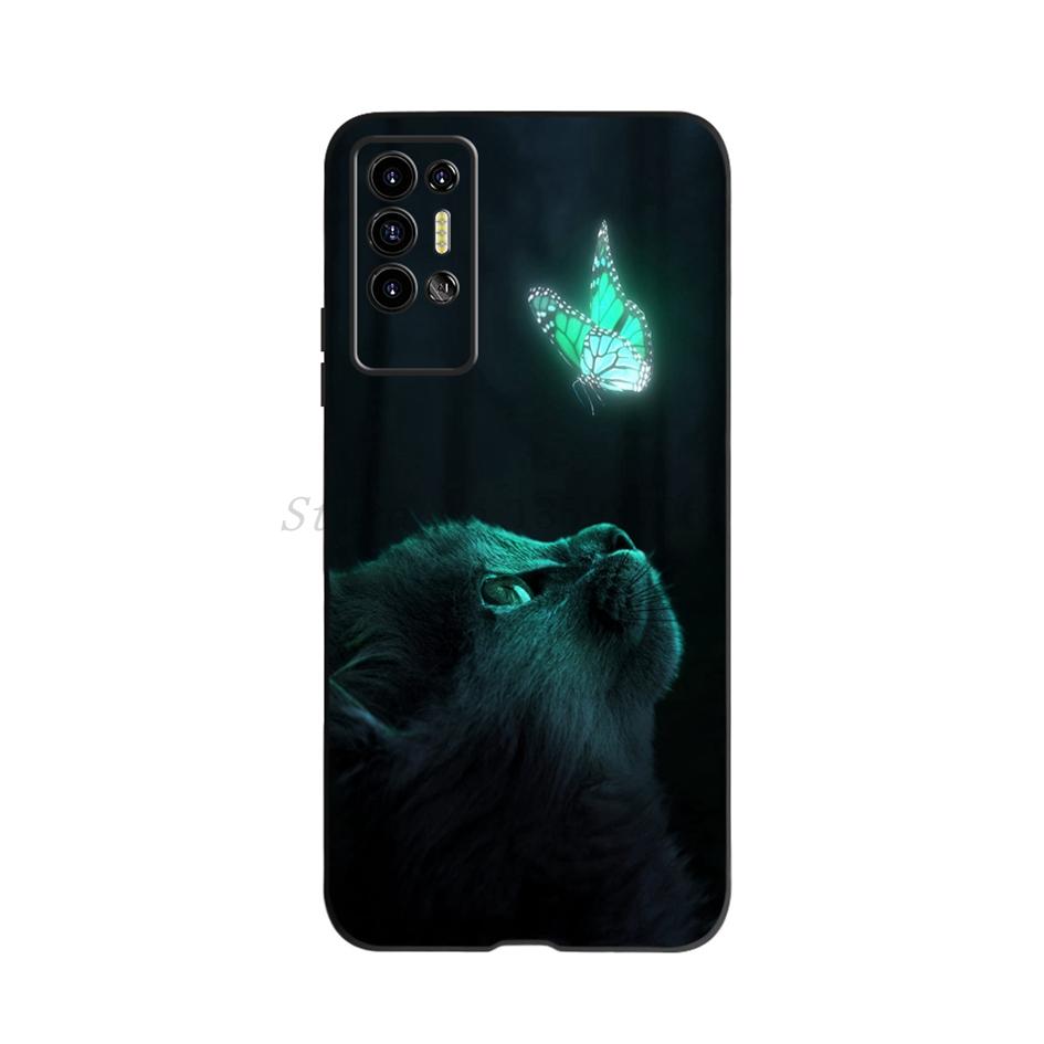 For Tecno Pova 2 Case Fashion Lavender Soft TPU Phone Cover Silicone Back Fundas For Tecno Pova 2 Case Pova2 2021 LE7 LD7 Bumper Tecno Pova 2