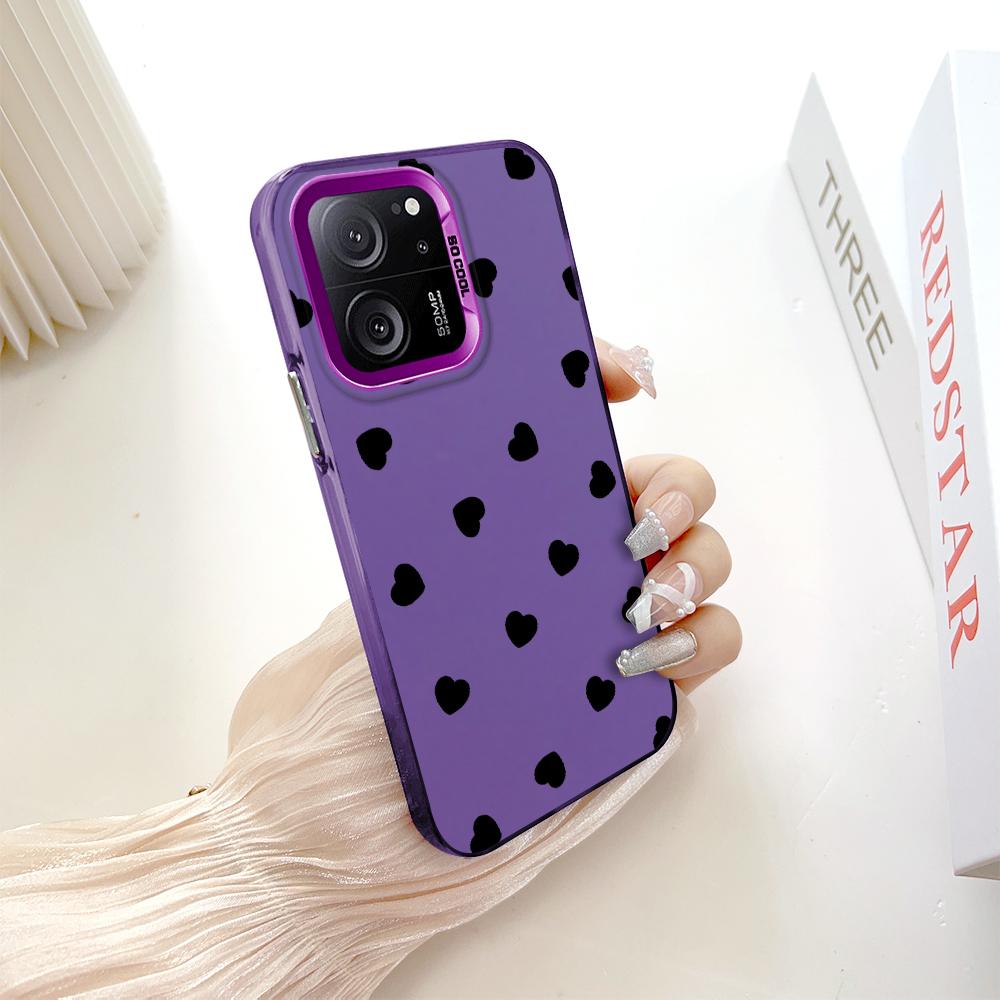 Painted Pattern Colorful Sliver Double Sided Hard Shell Shockproof Anti-fall Phone Casing for Xiaomi Redmi Poco