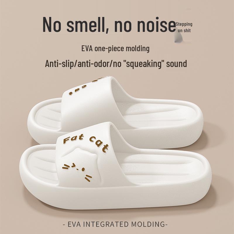 Eva Non-Slip Thick-Soled Summer Sandals for Women - Odor-Free Bathroom Slippers